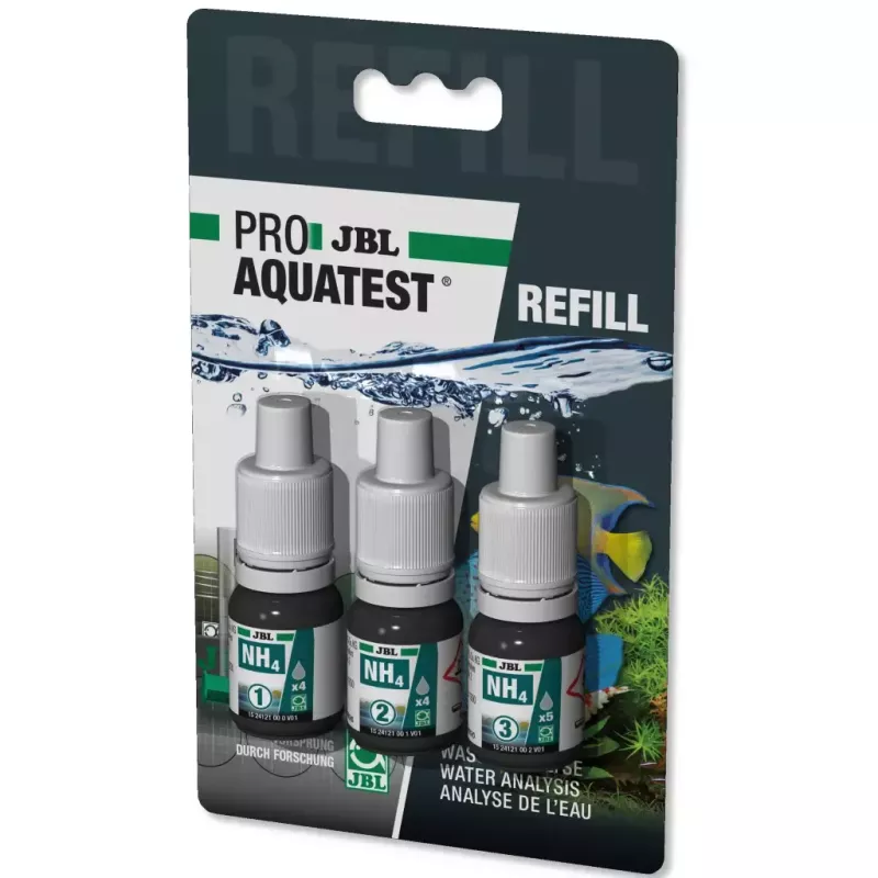 JBL Proaqua Test NH4 NH3 Refill - recharge tests ammonium/ammoniaque