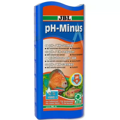 JBL pH Minus, 250 ml - réduit le ph de l'aquarium