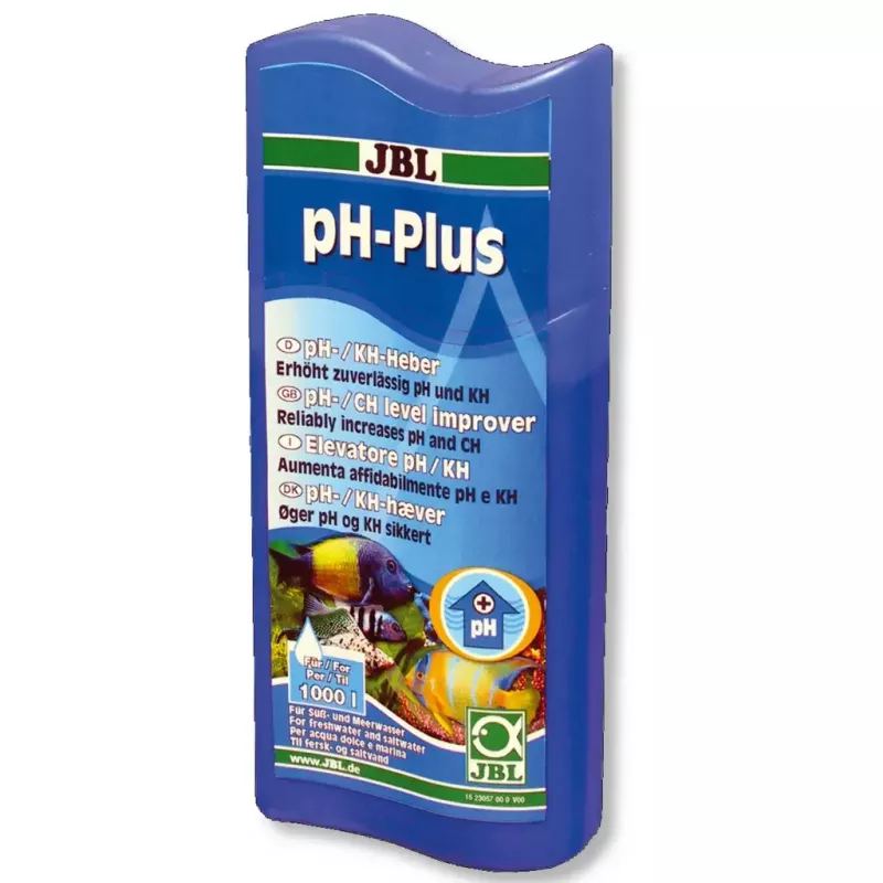 JBL pH Plus, 250 ml - augmente le ph de l'aquarium