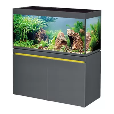 Eheim Incpiria 430 Graphite - aquarium équipé