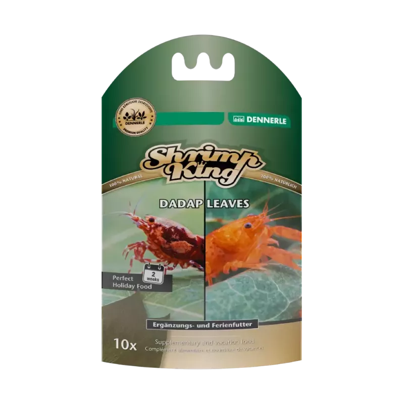 Dennerle Shrimp King Dadap Leaves, 10 feuilles