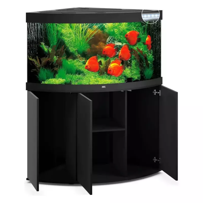 Juwel Trigon 350 Led Noir - aquarium équipé avec meuble