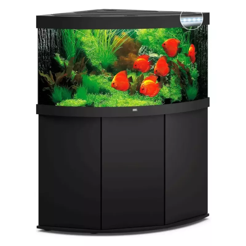 Juwel Trigon 350 Led Noir - aquarium équipé avec meuble