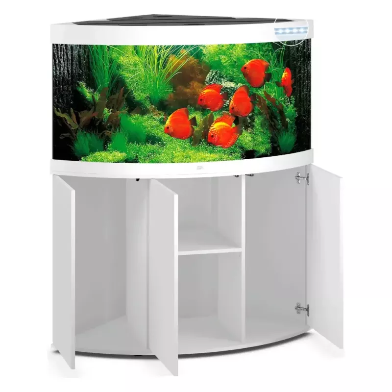 Juwel Trigon 350 Led Blanc - aquarium équipé avec meuble