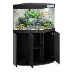 Juwel Trigon 190 Led Noir - aquarium équipé avec meuble