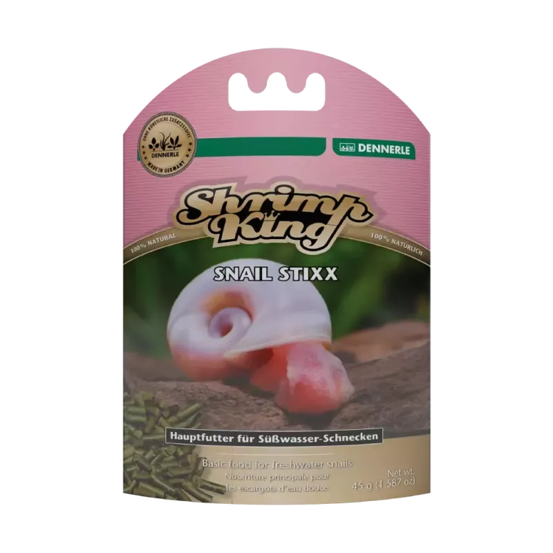 Dennerle Shrimp King Snail Stixx, 45 g