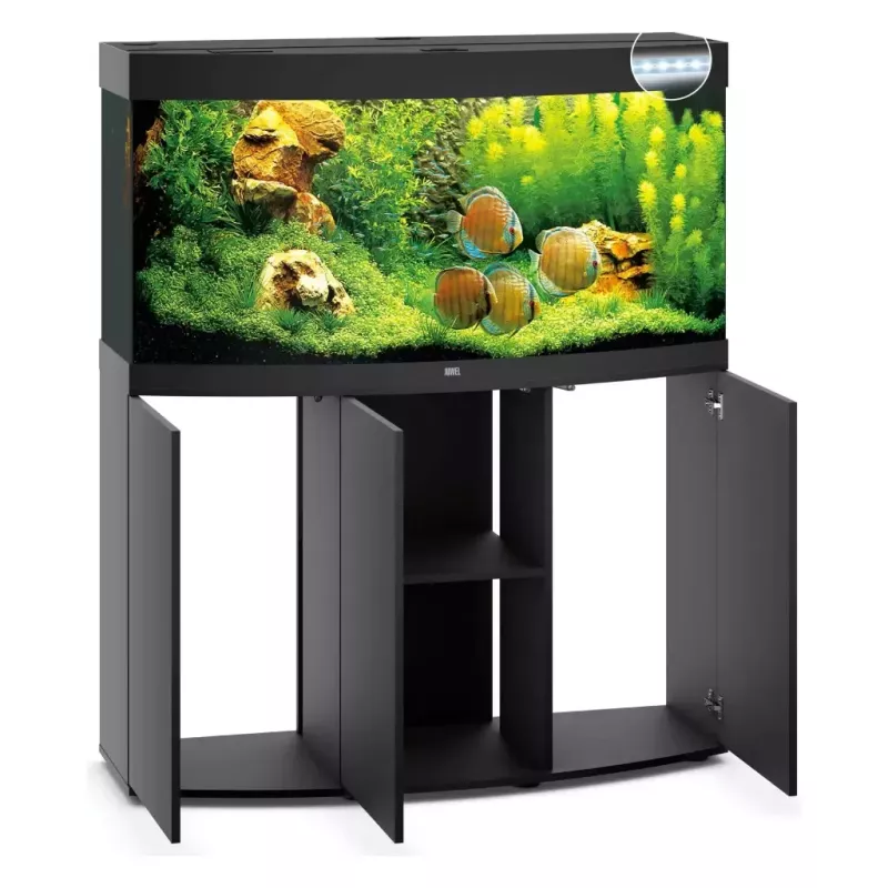 Juwel Vision 260 Led Noir - aquarium équipé avec meuble