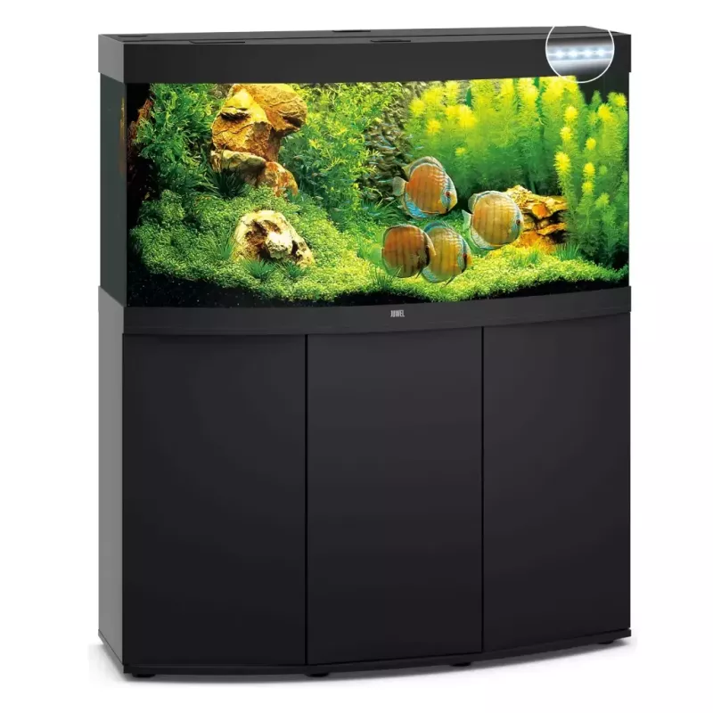 Juwel Vision 260 Led Noir - aquarium équipé avec meuble