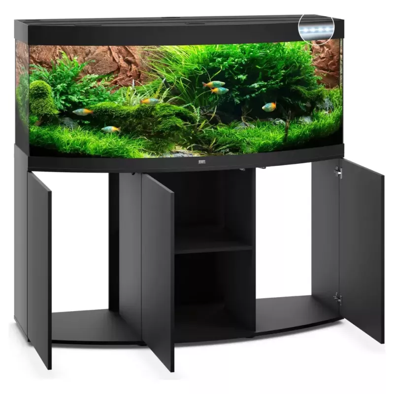 Juwel Vision 450 Led Noir - aquarium équipé avec meuble