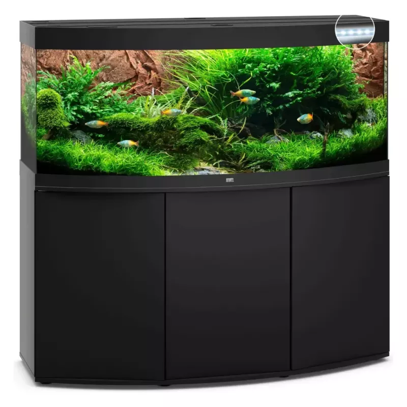 Juwel Vision 450 Led Noir - aquarium équipé avec meuble