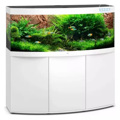 Juwel Vision 450 Led Blanc - aquarium équipé avec meuble