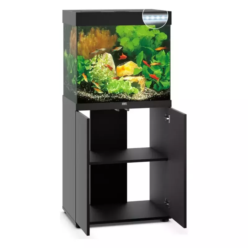 Juwel Lido 120 Led Noir - aquarium équipé avec meuble