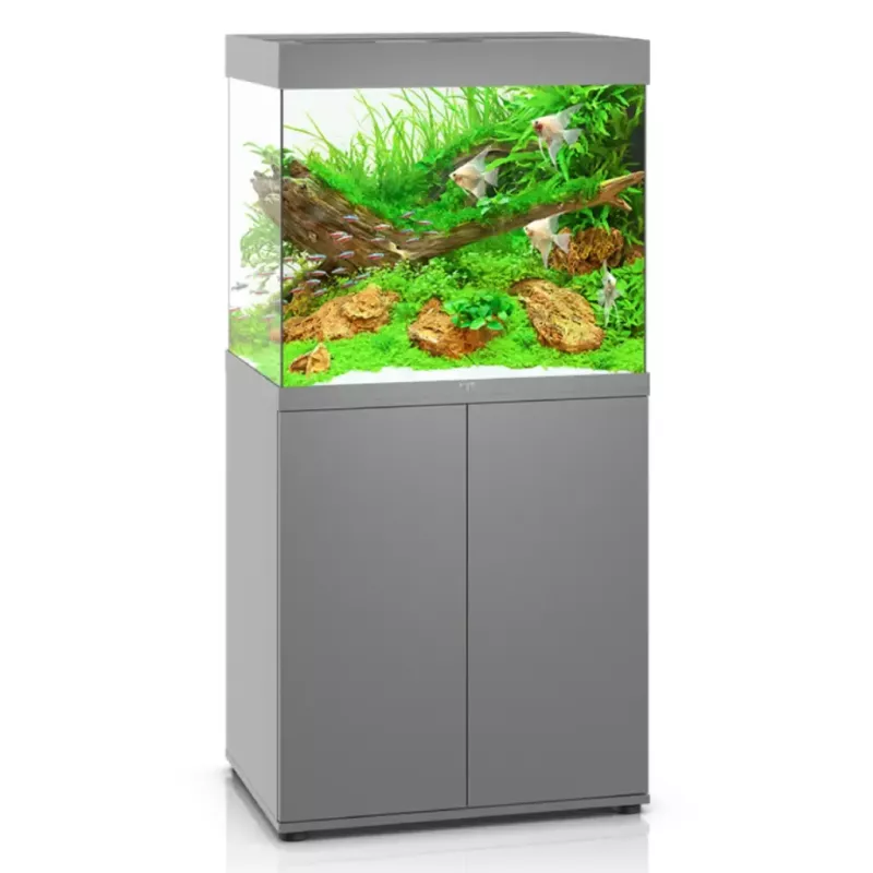 Juwel Lido 120 Led Gris - aquarium équipé avec meuble