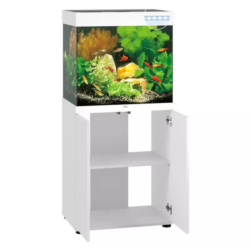 Juwel Lido 120 Led Blanc - aquarium équipé avec meuble