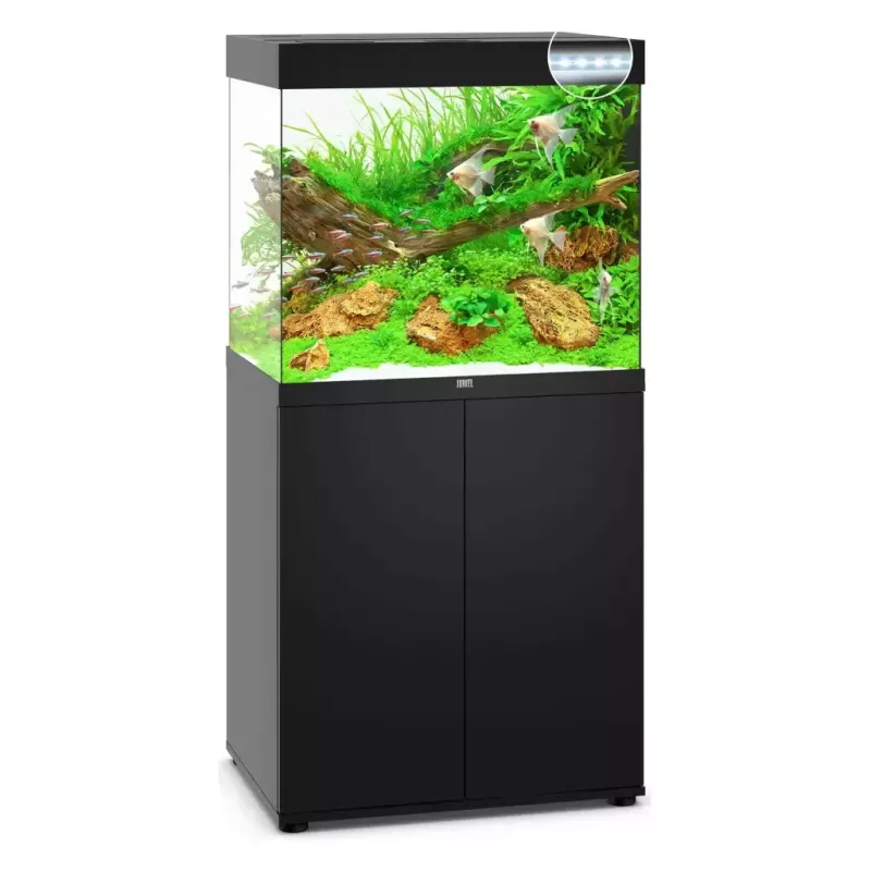 Juwel Lido 200 Led Noir - aquarium équipé avec meuble