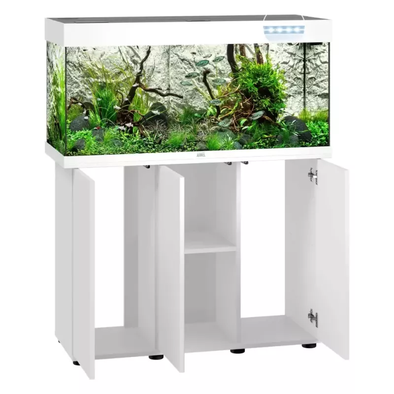 Juwel Rio 180 Led Blanc - aquarium équipé avec meuble