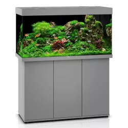 Juwel Rio 350 Led Gris - aquarium équipé avec meuble