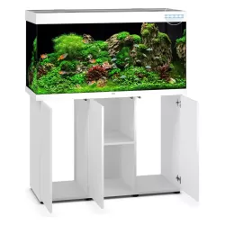 Juwel Rio 350 Led Blanc - aquarium équipé avec meuble