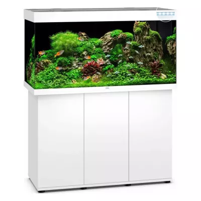 Juwel Rio 350 Led Blanc - aquarium équipé avec meuble