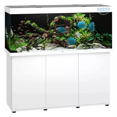 Juwel Rio 450 Led Blanc - aquarium équipé avec meuble