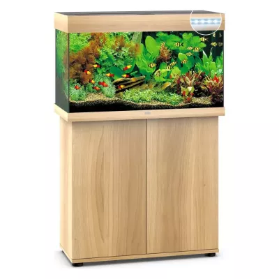 Juwel Rio 125 Led Chêne Clair - aquarium équipé avec meuble