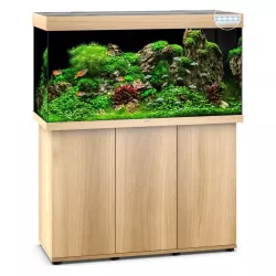 Juwel Rio 350 Led Chêne Clair - aquarium équipé avec meuble