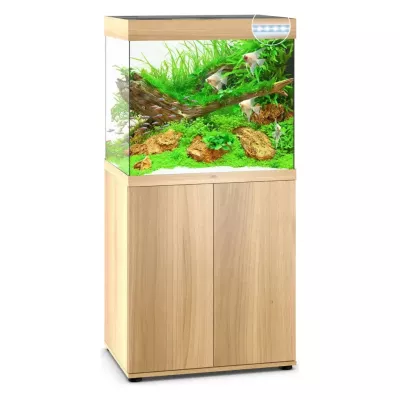 Juwel Lido 200 Led Chêne Clair - aquarium équipé avec meuble