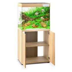 Juwel Lido 200 Led Chêne Clair - aquarium équipé avec meuble