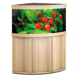 Juwel Trigon 350 Led Chêne Clair - aquarium équipé avec meuble