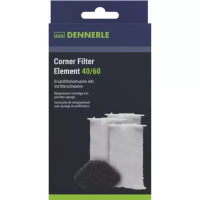 Dennerle Filter Element 40/60, lot de 3