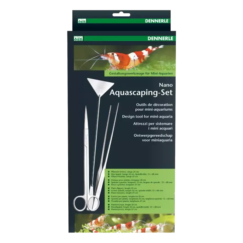 Dennerle Nano Aquascaping Set - kit d'outils