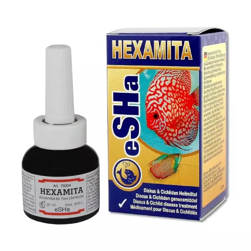 Esha Hexamita, 20 ml - traite la maladies des trous