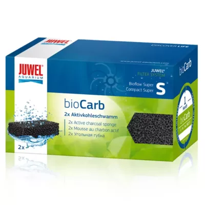 Juwel Bio Carb S - mousse charbon pour filtres Juwel