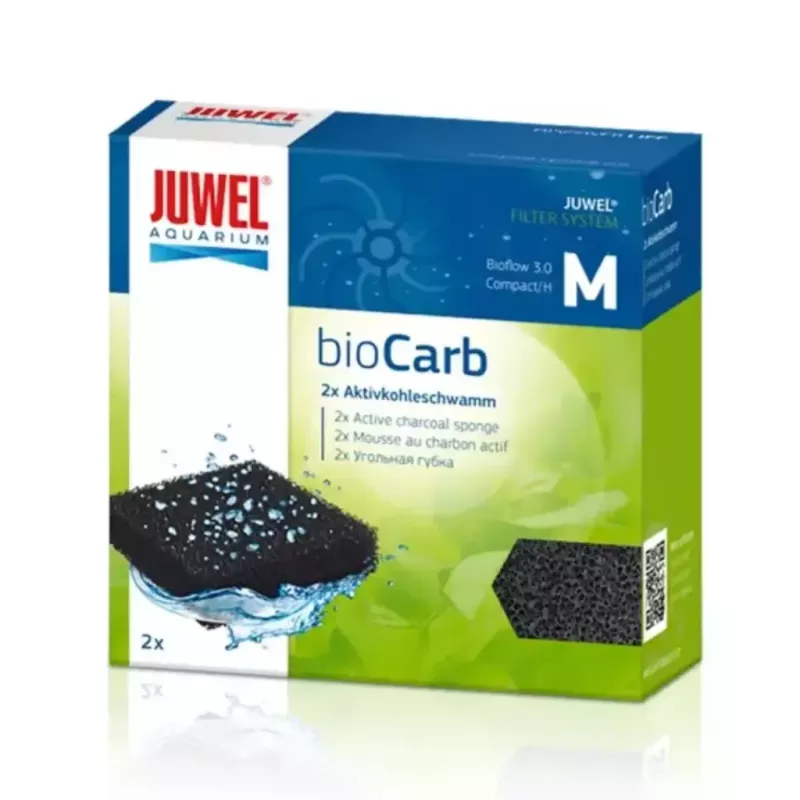 Juwel Bio Carb M - mousse charbon pour filtres Juwel