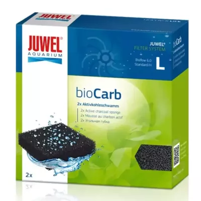 Juwel Bio Carb L - mousse charbon pour filtres Juwel