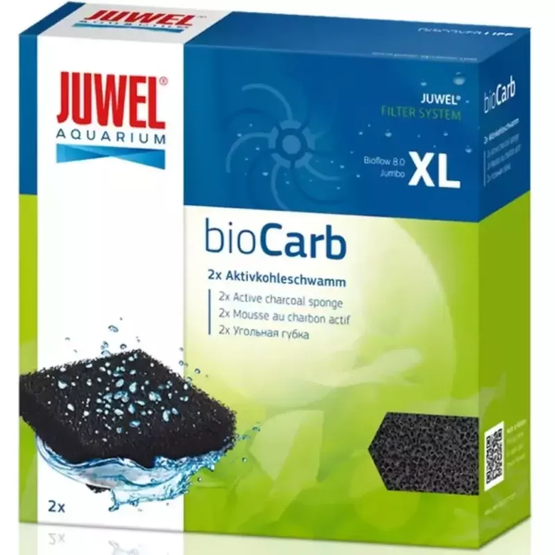 Juwel Bio Carb XL - mousse charbon pour filtres Juwel