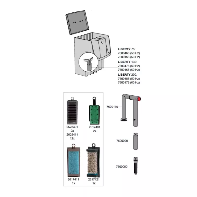 Eheim Liberty 75 - filtre cascade jusqu'à 75 litres