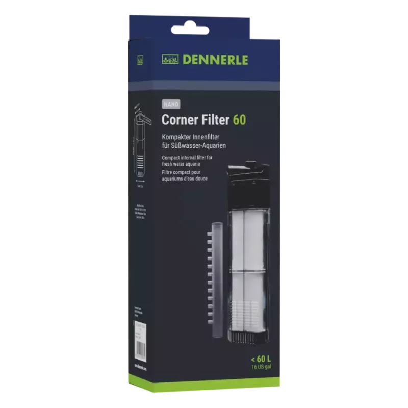 Dennerle Corner Filter 60 - filtre d'angle interne