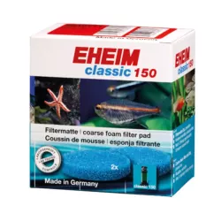 Lot de 2 mousses bleues pour Eheim Classic 150