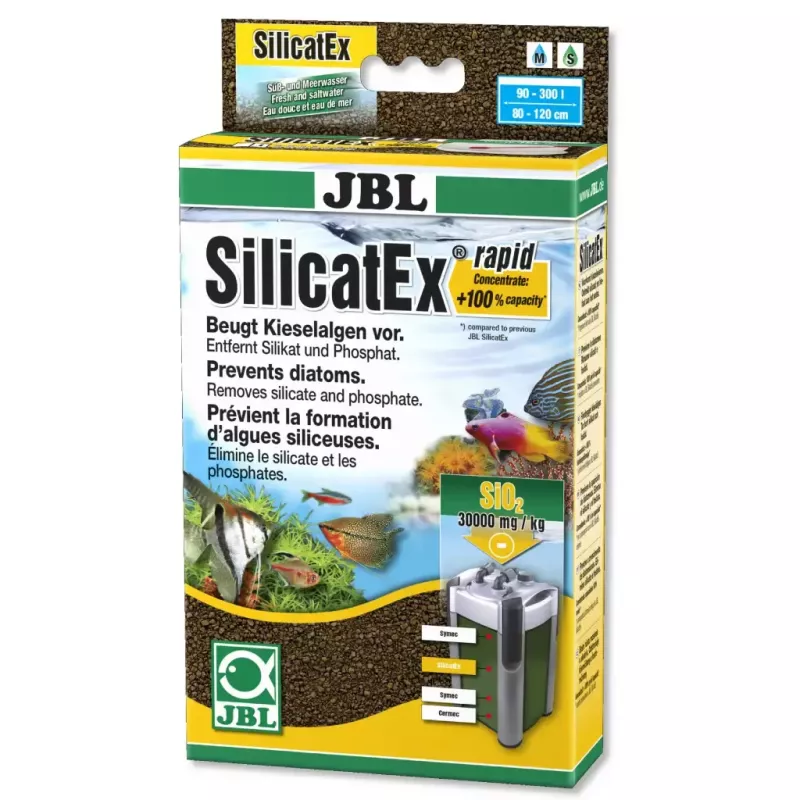 JBL Silicatex Rapid, 1 litre - anti diatomées